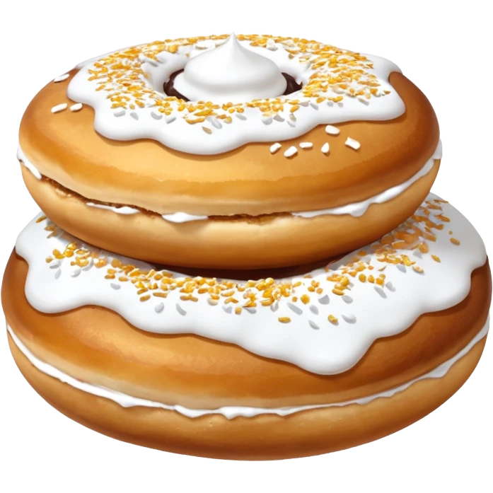 The meal sufganiyot emoji