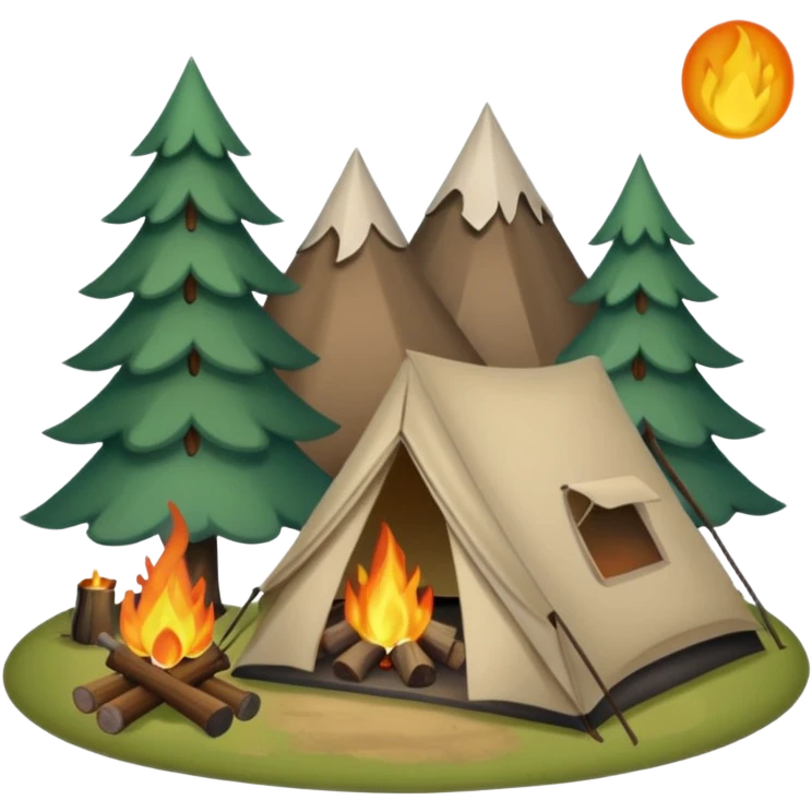 Camping emoji