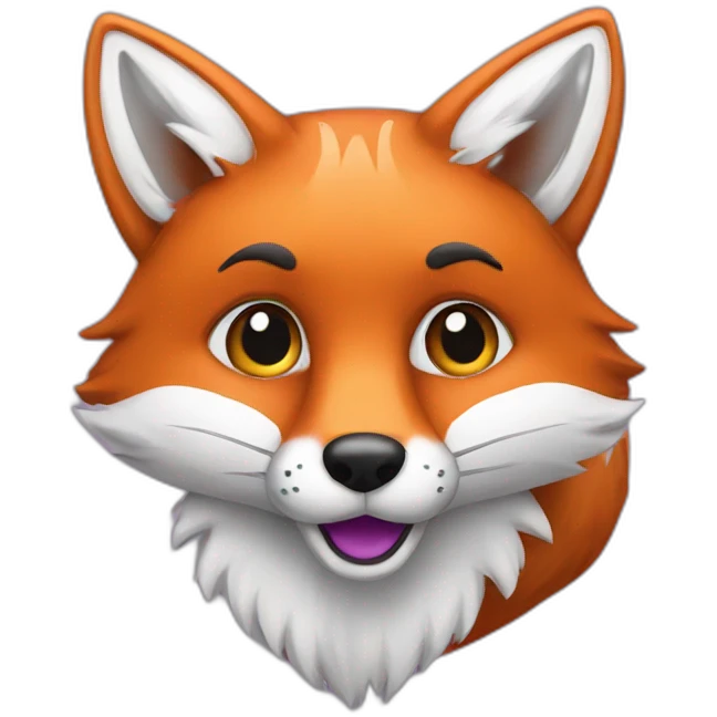 fox purple emoji
