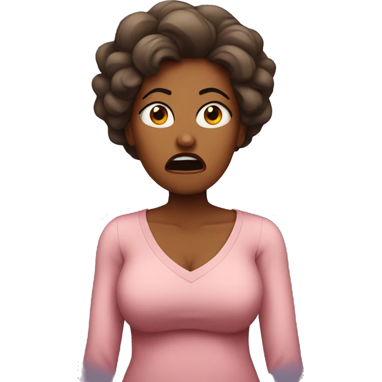 mommy being mad emoji