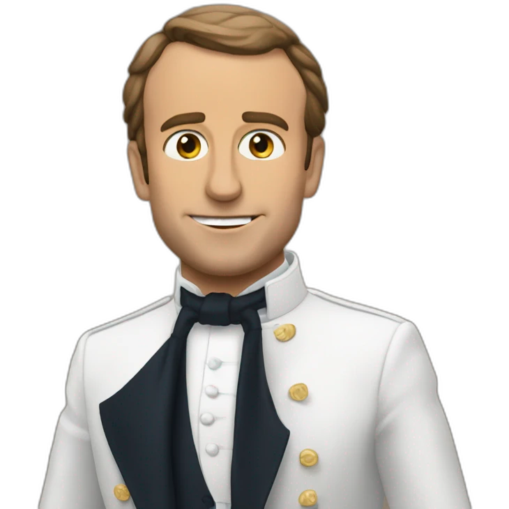 Macron qui fait caca emoji