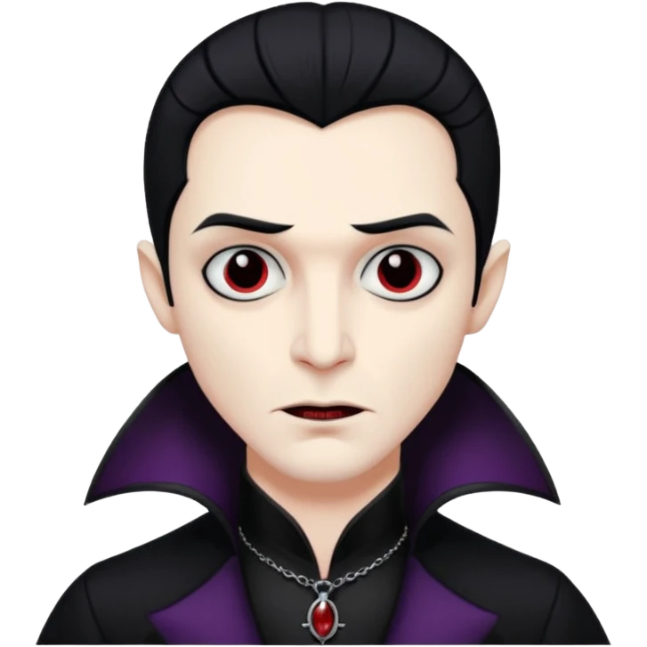 goth male vampire morticia addams vibes emoji