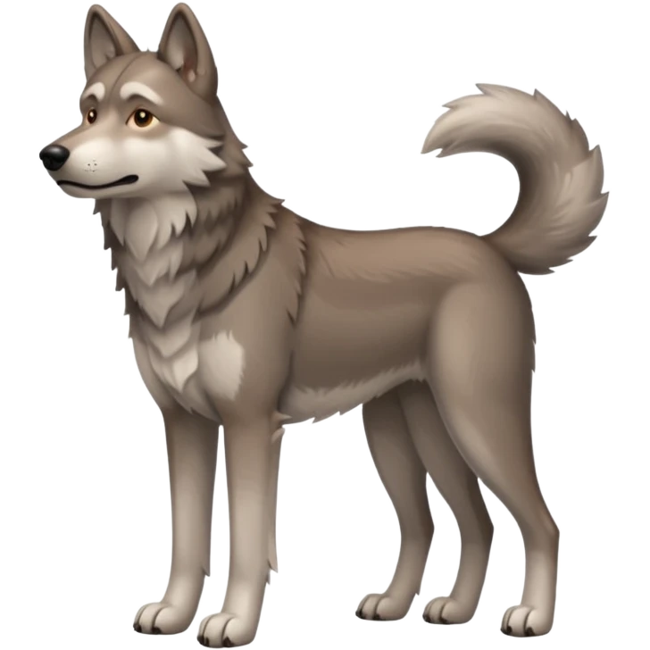 Wolfdog emoji