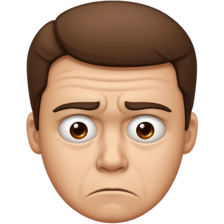 Constipated face emoji