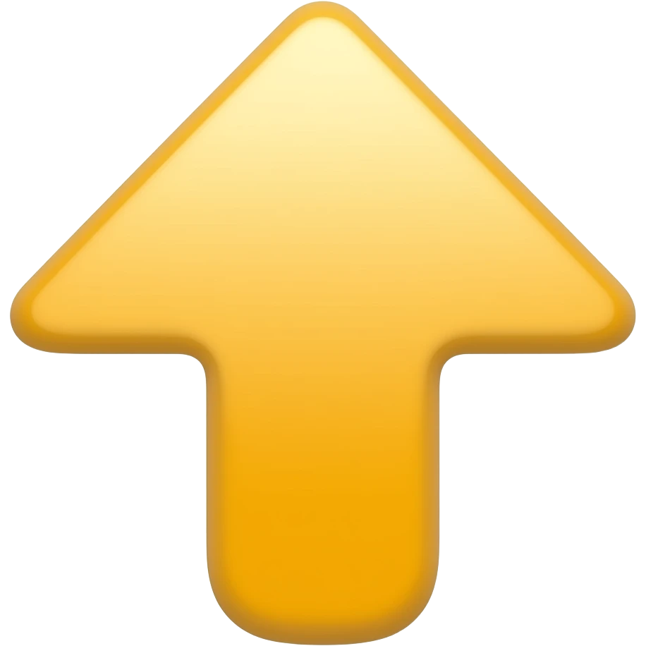 arrow yelow top emoji