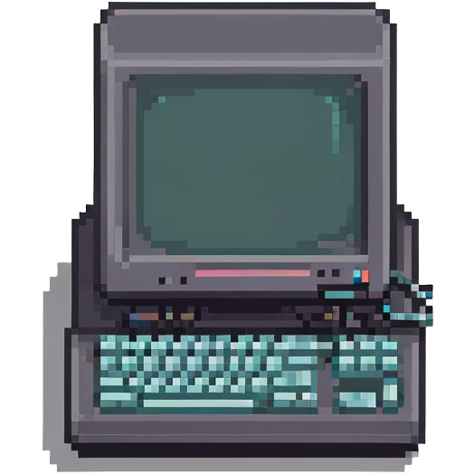 retro computer emoji