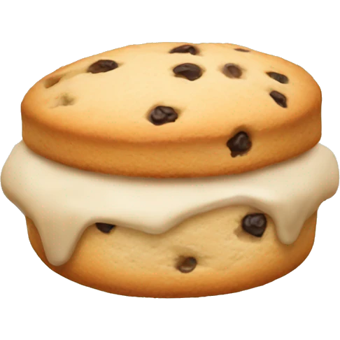 beige scone emoji