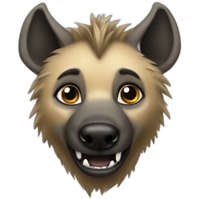 hyena emoji