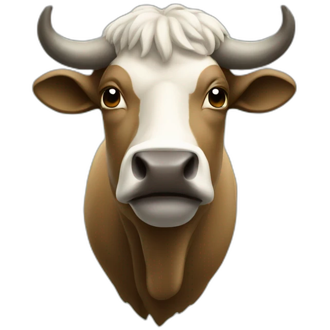 Taureau vert emoji
