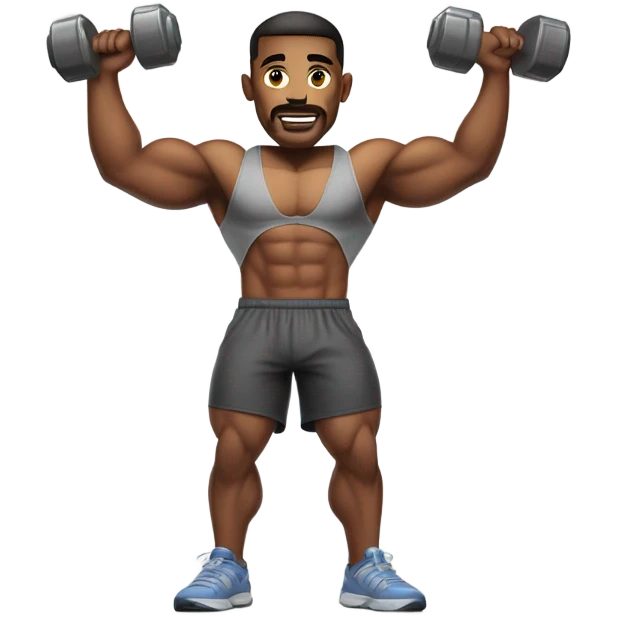 Gym bro emoji