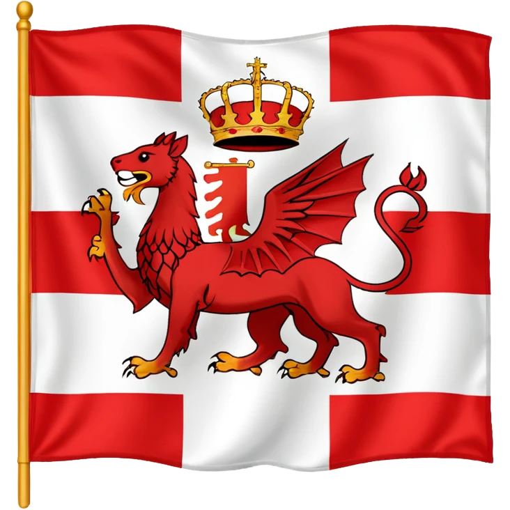 Hazme la bandera de la comunidad autónoma de Castilla y León emoji