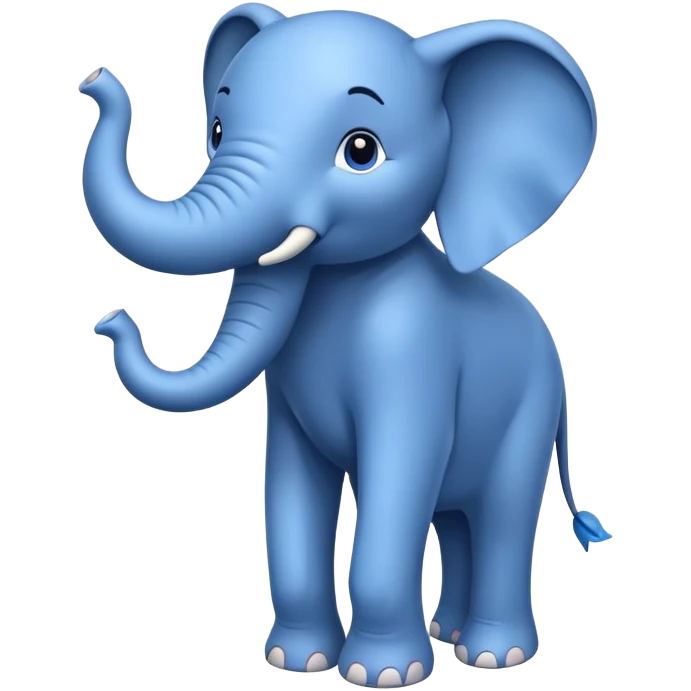 blue elephant emoji