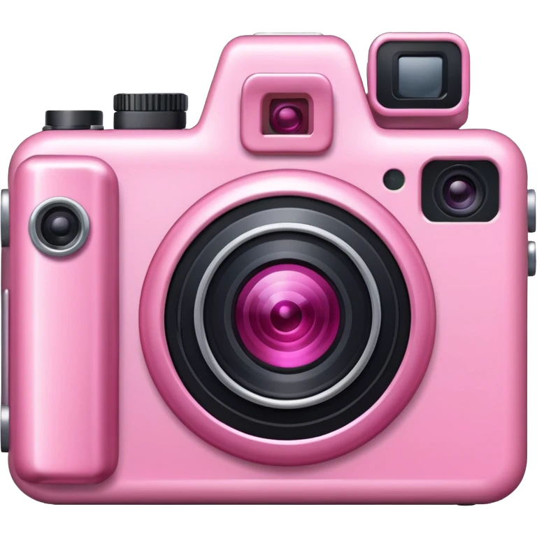 pink camera icon emoji
