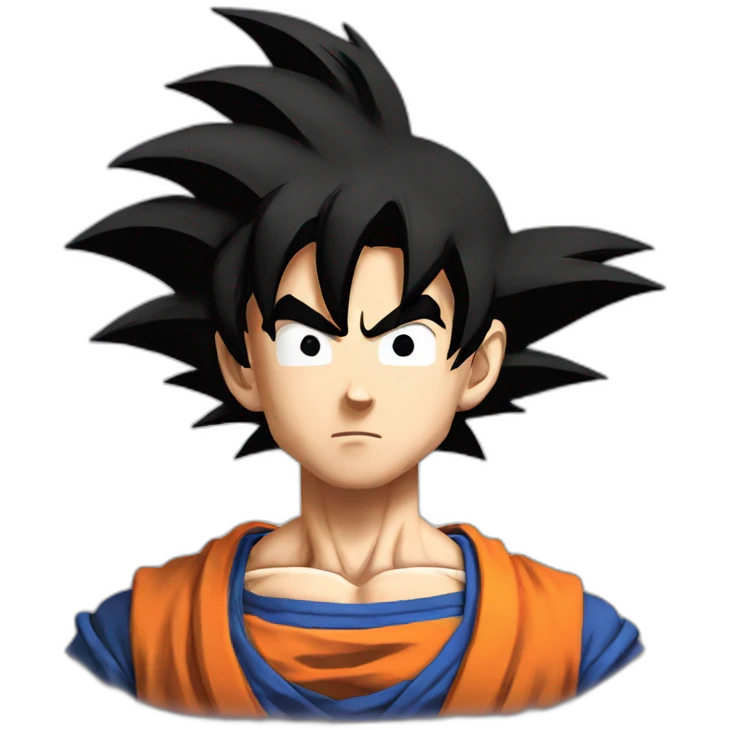 Goku from dbz emoji
