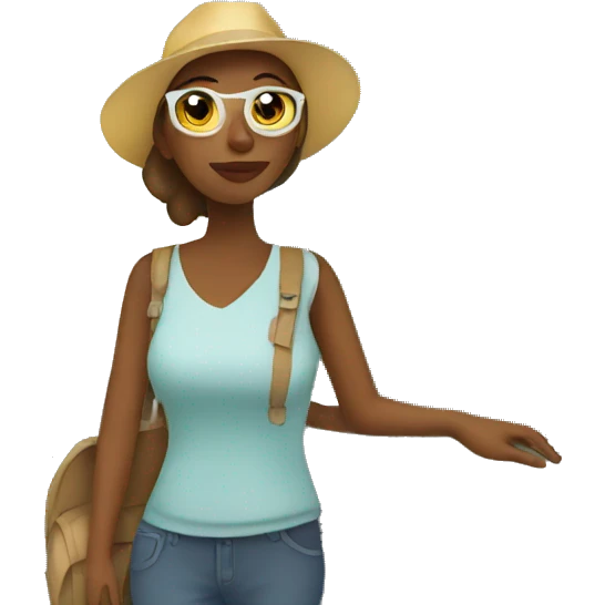 Travel mama emoji
