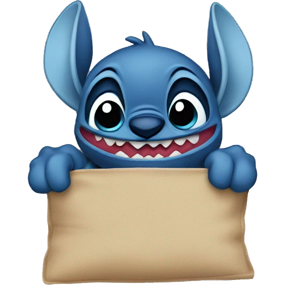 stich hiding emoji