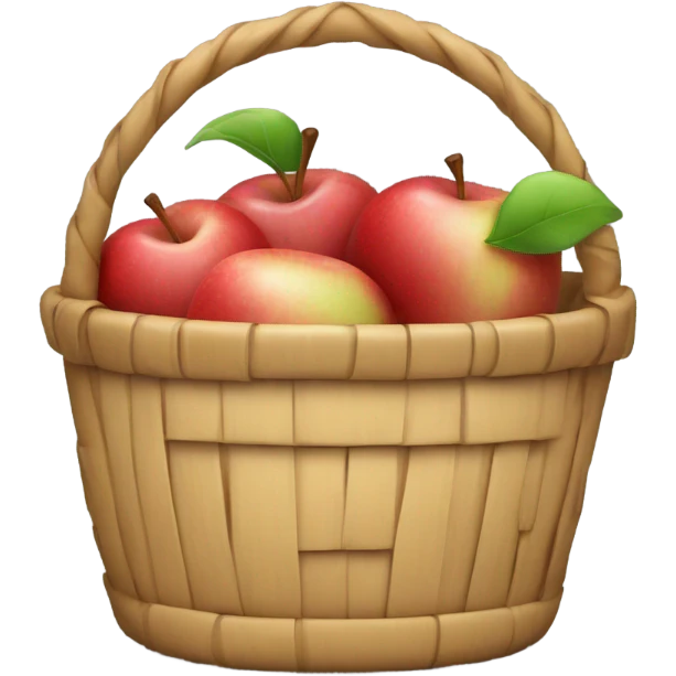 apple buscket emoji
