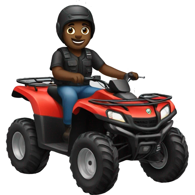 black atv emoji