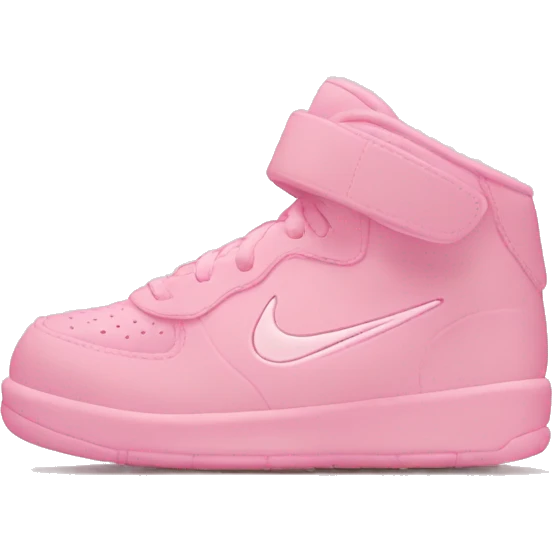 Baby pink Nike sign emoji