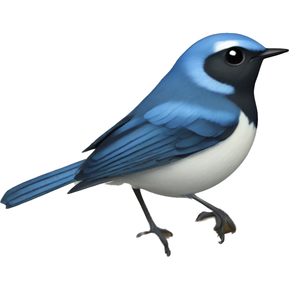 Black-throated Blue Warbler  emoji