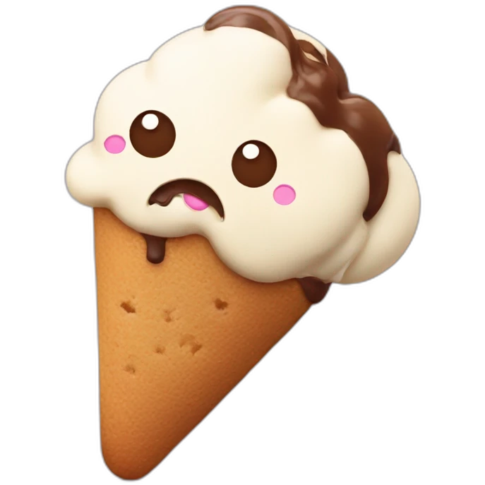 cookies with ice cream emoji