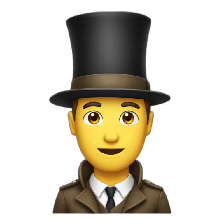tall hat emoji