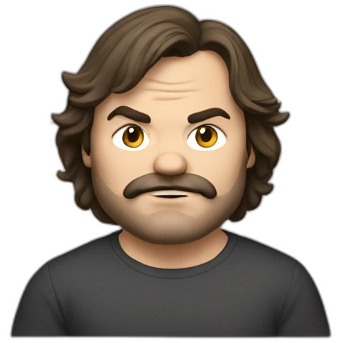 jack black t-shirt emoji