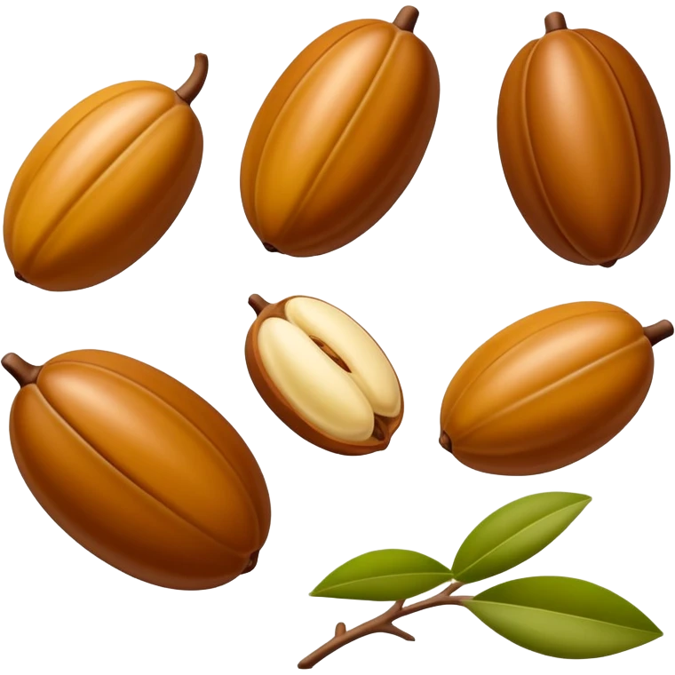 jojoba fruit emoji