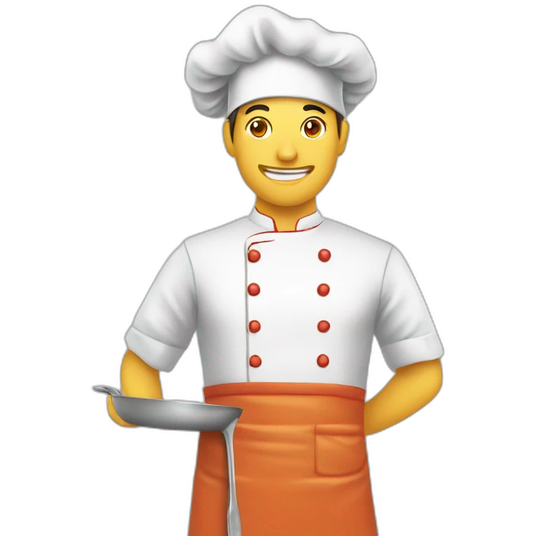 tablier de cuisinier emoji