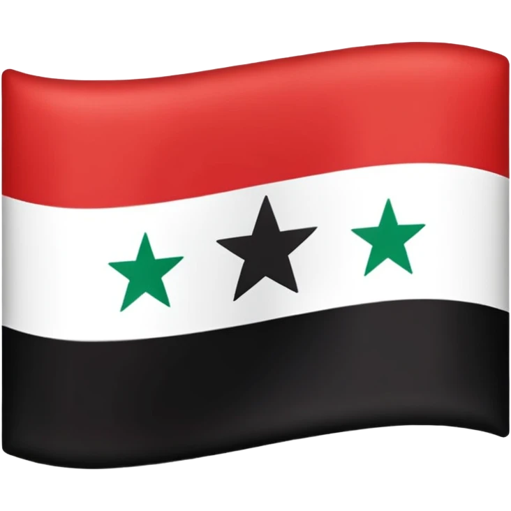 Suriye bayrak emoji