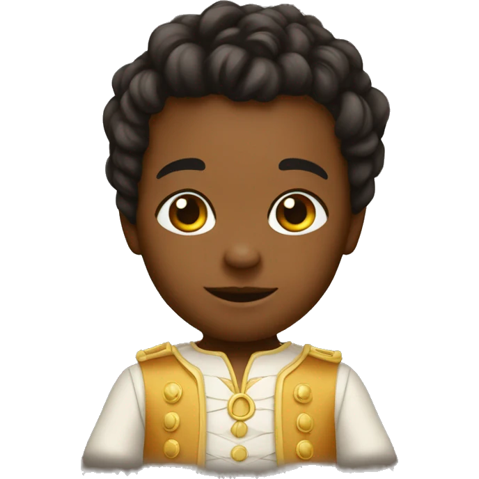 Bébé Jack en costume emoji