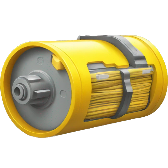yellow cyber battery emoji
