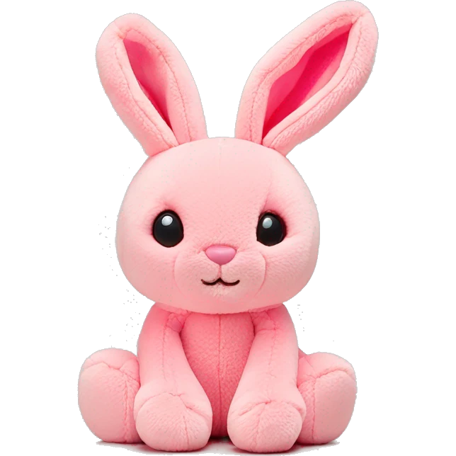 Tulip pink blossom jellycat bunny emoji
