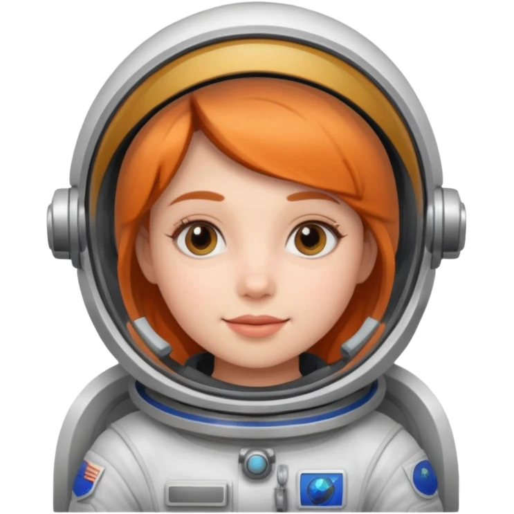 Girl astronaut emoji