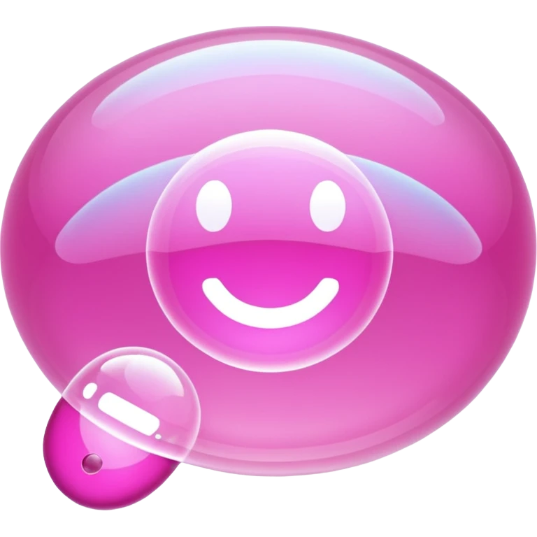 pink phone contacts bubble emoji