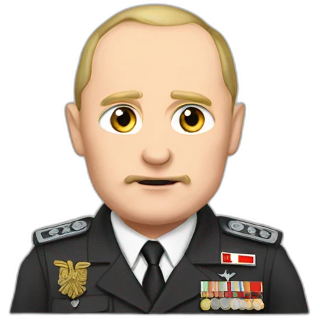 putin is nazi emoji