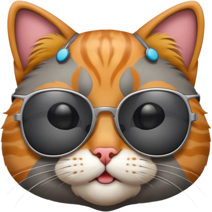 Cat do with sunglasses emoji