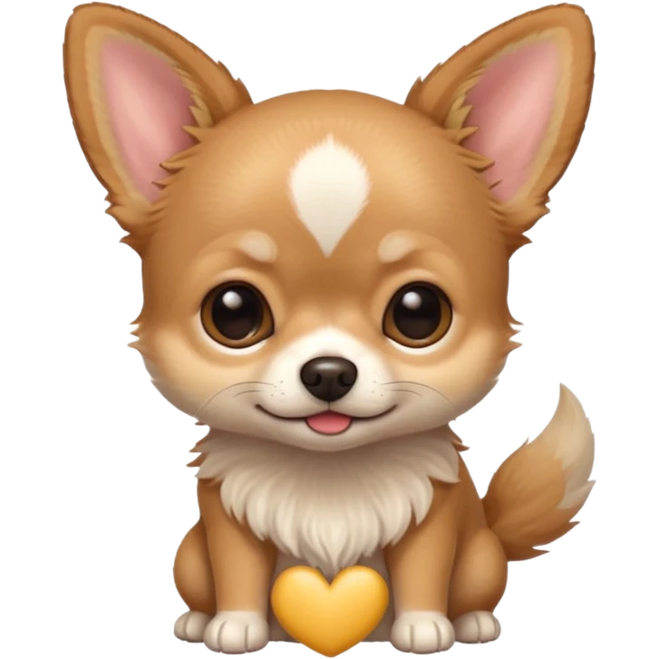 very cute chihuahua emoji