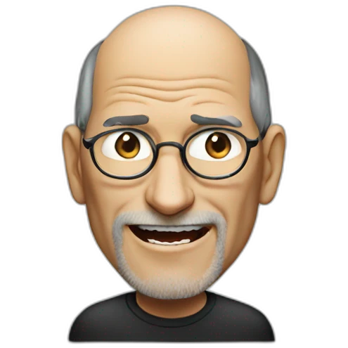 Steve Jobs shouting emoji