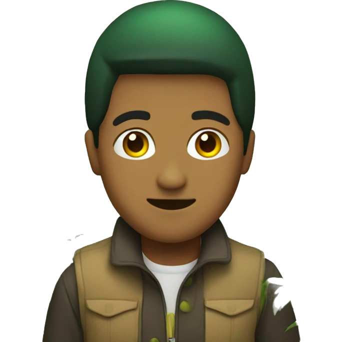 mexican in a forest emoji