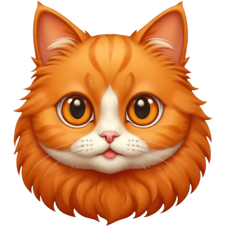 A cute cat  emoji