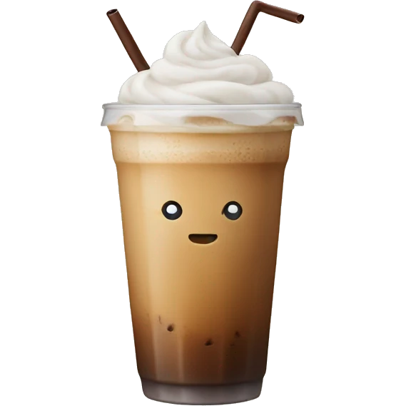 iced latte emoji