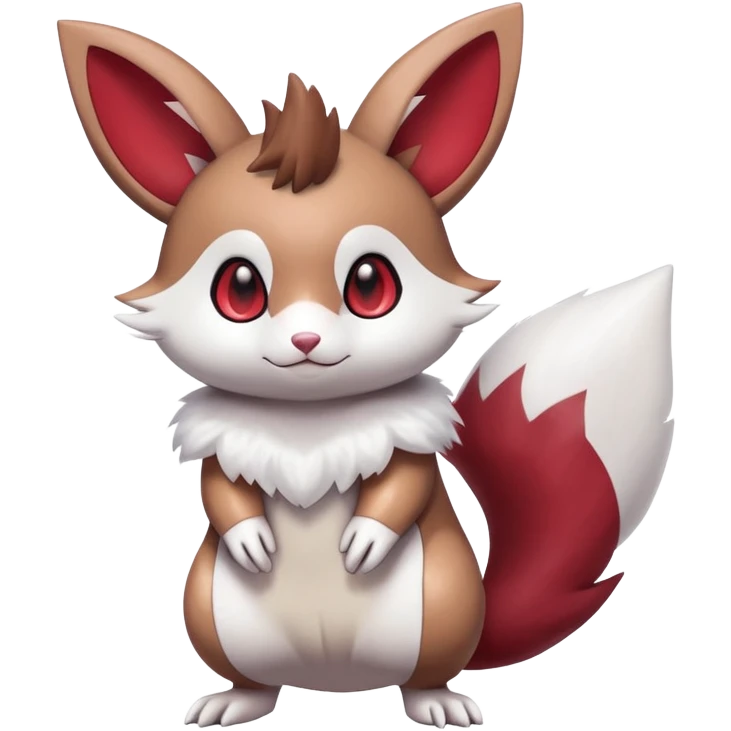 Shiny Furret-Minccino-Zangoose-Hybrid (Full body) emoji