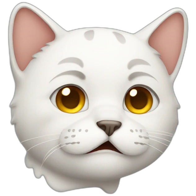 Crying cat emoji