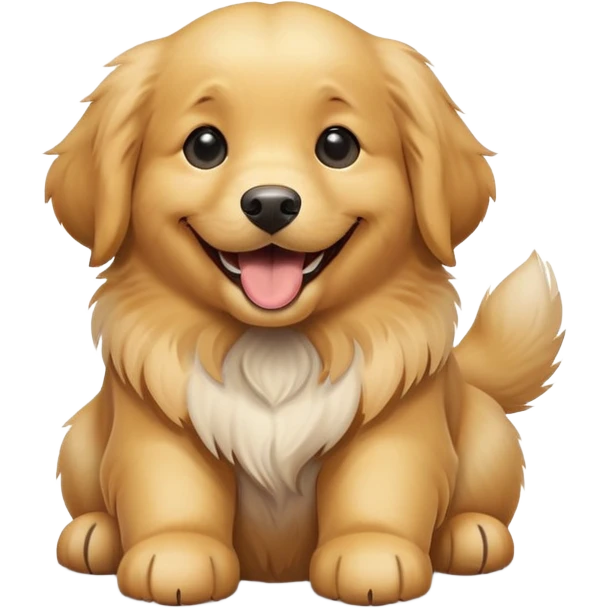 Happy dog emoji