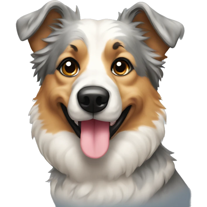Chien berger australien  emoji