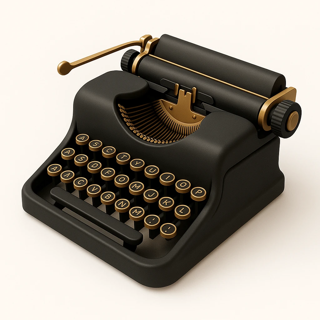 typewriter emoji