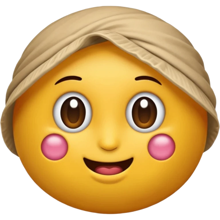 Emoji Sigma con una mandíbula muy marcada y con una ceja levantada y la otra abajo emoji