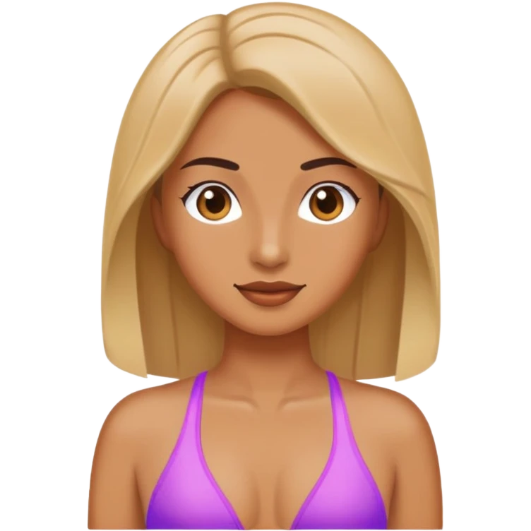 Woman wearing bathing suit  emoji