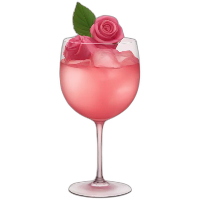Rosé black pink  emoji